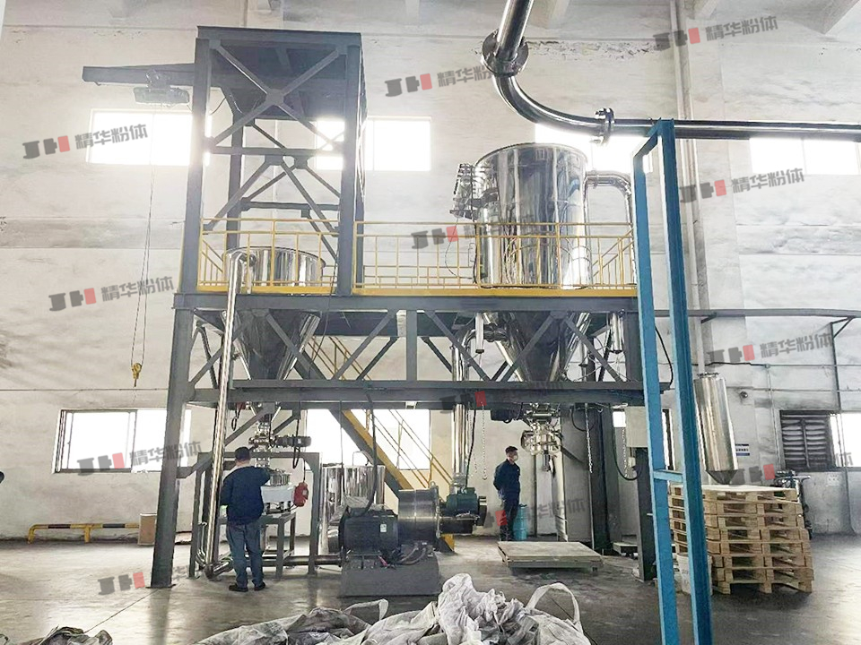 碳酸鋰超微粉碎機(jī)--安徽某新材料公司