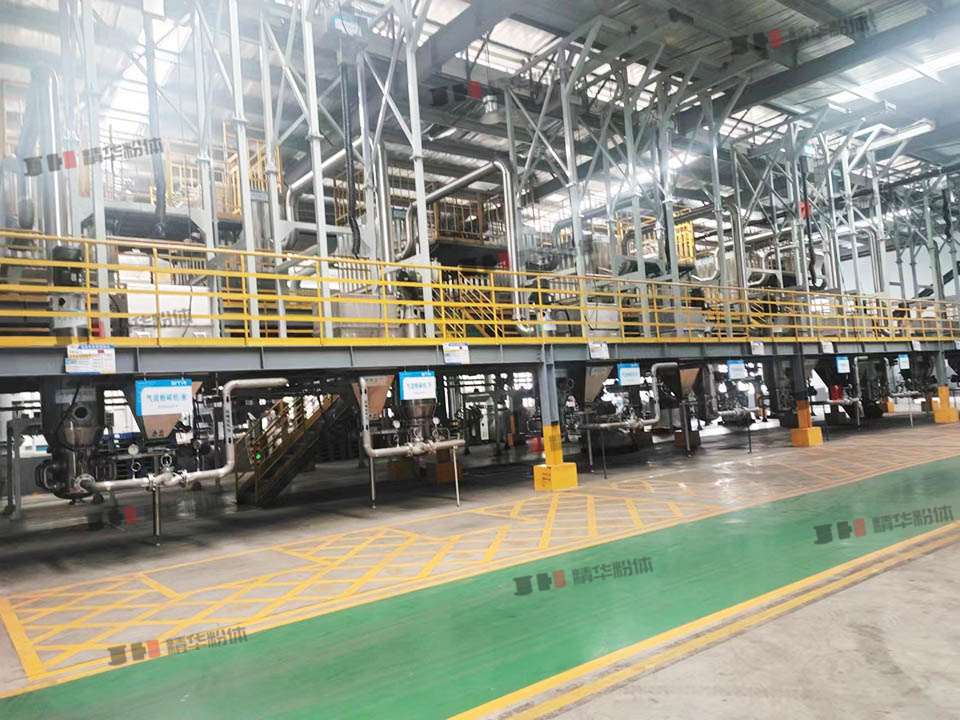 瀝青氣流粉碎機(jī)--四川雅安某生產(chǎn)現(xiàn)場(chǎng)